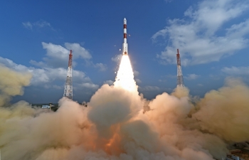 PSLV –C37 Successfully Launches 104 satellites, including a satellite from the Netherlands in a Single Flight