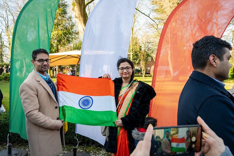 76th Republic Day celebration at India House, Wassenaar on 26th January 2025