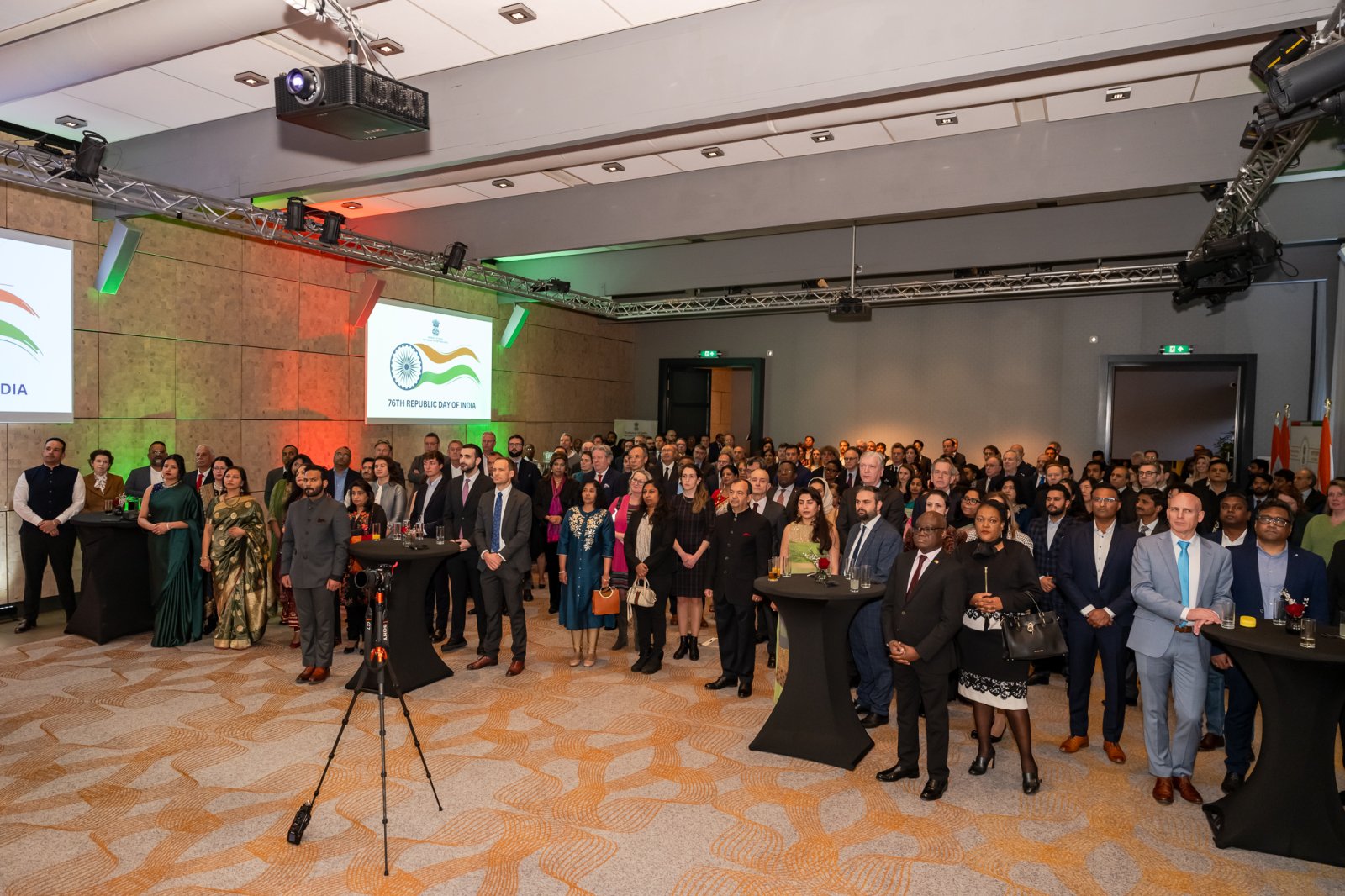 76th Republic Day Reception hosted by Ambassador Mr. Kumar Tuhin in The Hague