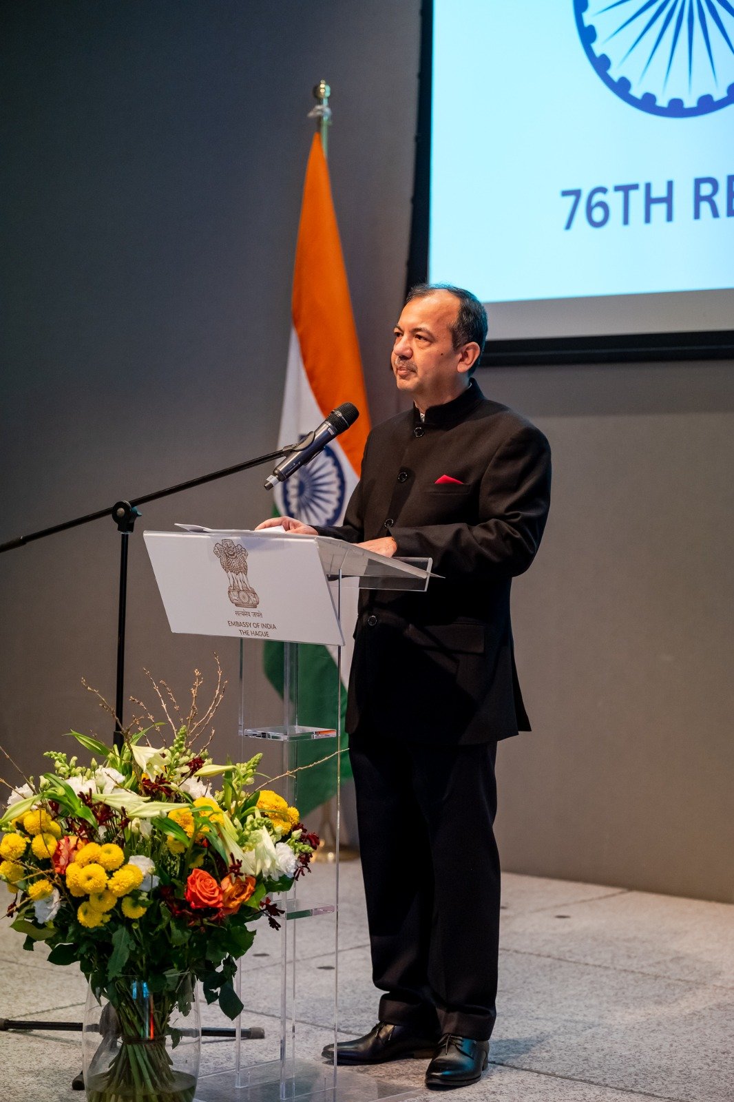 76th Republic Day Reception hosted by Ambassador Mr. Kumar Tuhin in The Hague