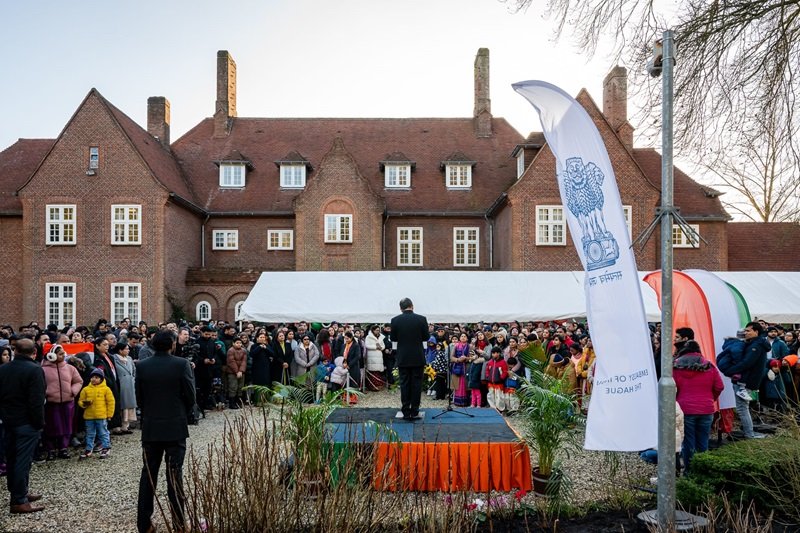 76th Republic Day celebration at India House, Wassenaar on 26th January 2025