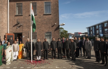 Celebration of 70th Independence Day at Embassy of India, The Hague