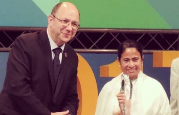 Honorable Chief Minister of West Bengal Ms. Mamta Banerjees visit to the Netherlands as she receives UN Public Service Award