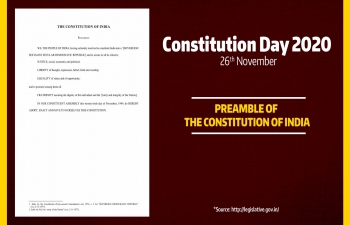 Constitution Day of India, November 26