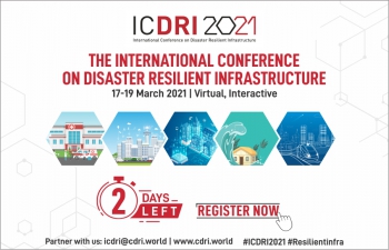 International Conference on Disaster Resilient Infrastructure 2021,March 17-19, 2021