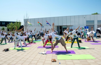 International Yoga Day Celebrations in Utrecht