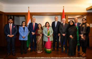 Visit of Minister of State for External Affairs & Culture Smt. Meenakashi Lekhi to the Netherlands: 8 – 10 November 2023